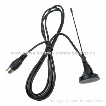 DVB-T Passive Antenna with 2.0dBi Gain, 174 to 240/470 to 860MHz Frequency